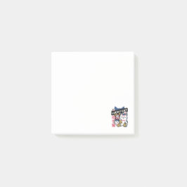 Lucky Cat Maneki Neko – Japanese Fortune Cat  Post-it Block