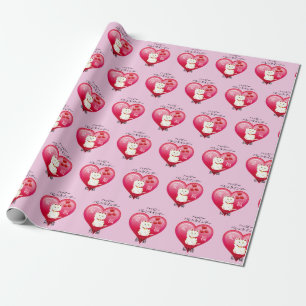 Lucky Cat med Kärlek Presentpapper