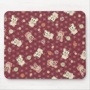 Lucky Cat Mouse Pad Musmatta