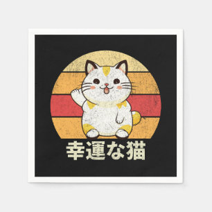 Lucky cat pappersservett