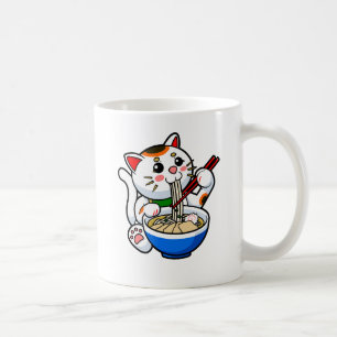 Lucky Cat Ramen Kaffemugg