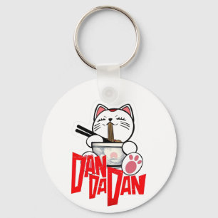 Lucky Cat Ramen Nyckelring