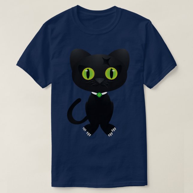 Lucky Cat T Shirt (Design framsida)