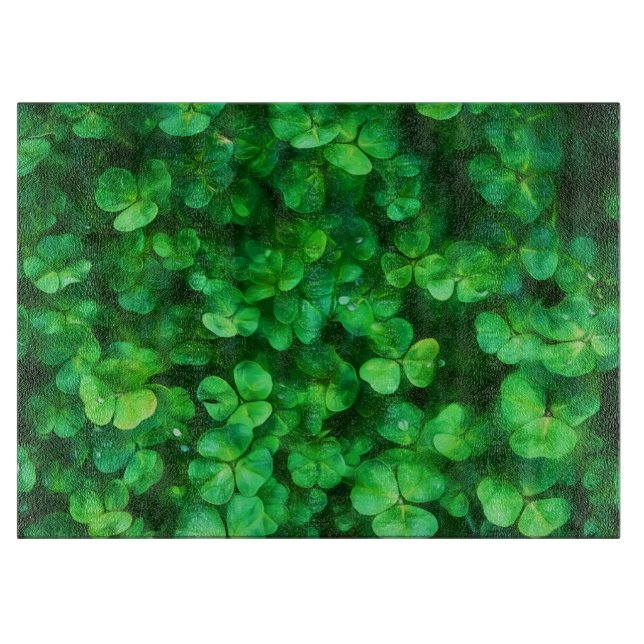 Lucky Celtic Irish Grönt Shamrocks (Framsidan)