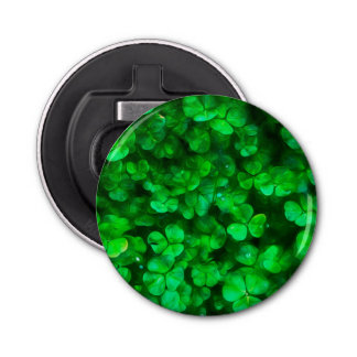 Lucky Celtic Irish Grönt Shamrocks Flasköppnare