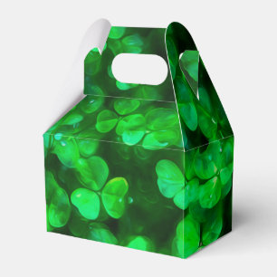 Lucky Celtic Irish Grönt Shamrocks Presentaskar