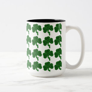 Lucky Celtic Shamrock Mugg