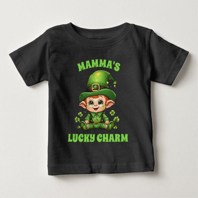 Lucky Charm Baby T Shirt (Framsida)