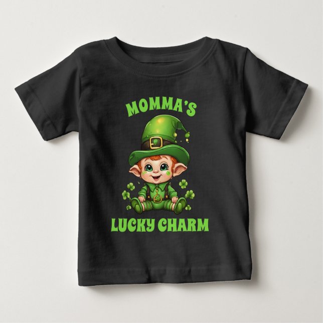 Lucky Charm Baby T Shirt (Framsida)