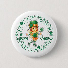 Lucky Charm. Fairy Irish Girl St. Patrick's Day Knapp