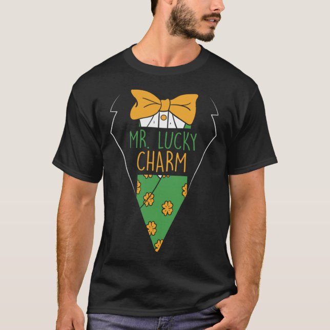Lucky Charm Kid St Patrick s Day Lucky Charms St P T Shirt (Framsida)