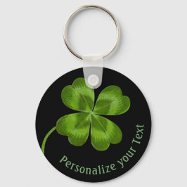 Lucky Charm Klöver Vintage Personlig Lycka till Nyckelring