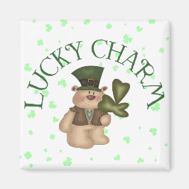 Lucky Charm Nalle Magnet