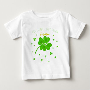Lucky Charm Shamrock St. Patricks Day Birthday T Shirt
