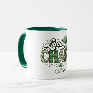 Lucky Charm Söt Tyg-Liknande Söt St Patricks Mugg