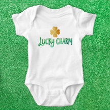 Lucky Charm St. Patrick's Baby Bodykostym