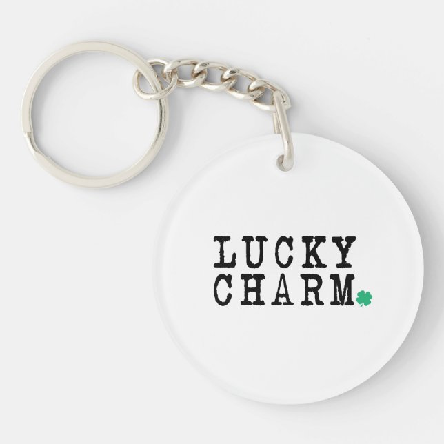 Lucky Charm St patricks day Lucky Klöver (Framsidan)