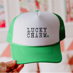 Lucky Charm St patricks day Lucky Klöver Keps