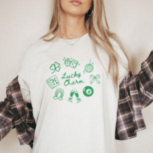 Lucky Charm St patricks day Lucky Klöver T Shirt