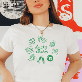 Lucky Charm St patricks day Lucky Klöver T Shirt