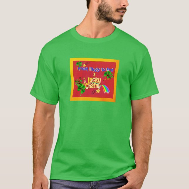 Lucky charm T shirt - St Paddy's Day (Framsida)