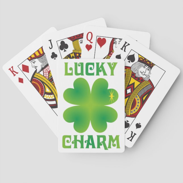 LUCKY CHARM~Uppspelningskort Spelkort (Baksidan)