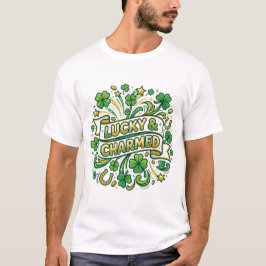 Lucky & Charmed St. Patrick’s Day Shirt T