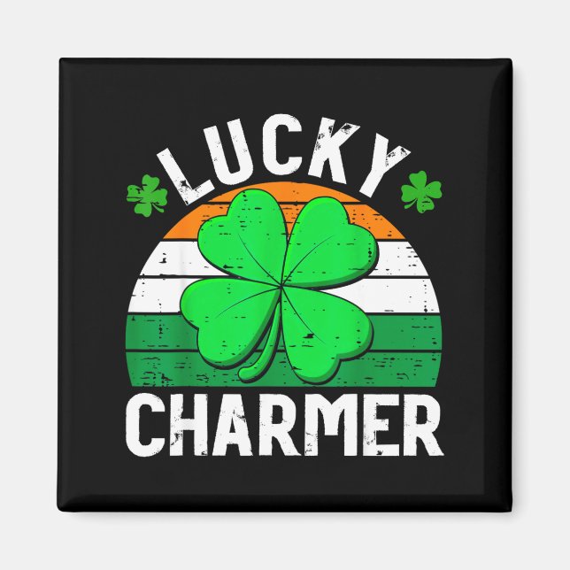 Lucky charmer shirts boys kids girls funny st magnet (Framsidan)