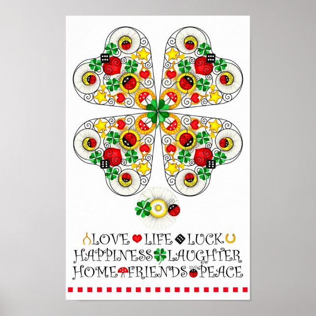 Lucky Charms Poster (Framsidan)