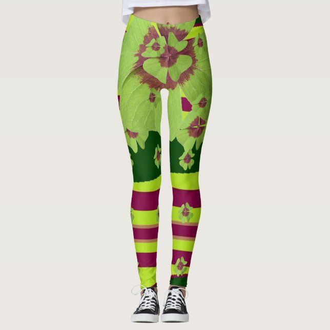 Lucky Charms Shamrock Leggings (Framsida)