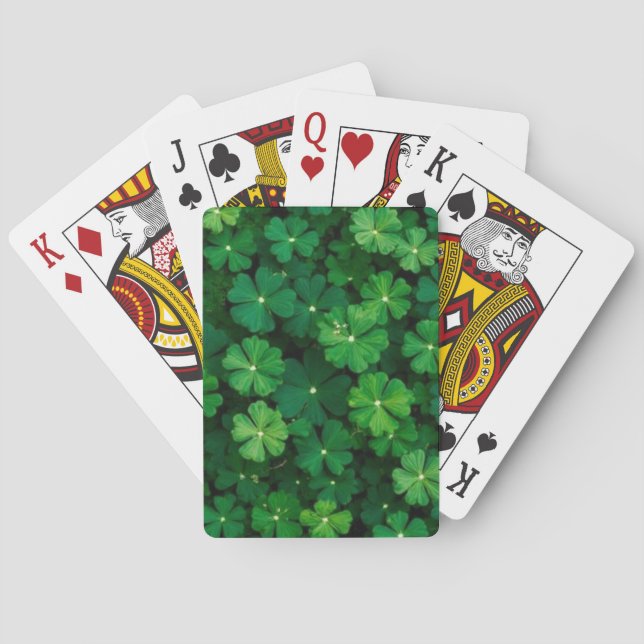Lucky Clover Classic Playing Cards Casinokort (Baksidan)