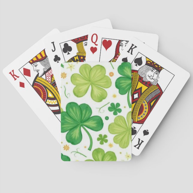 Lucky Clover Classic Playing Cards Casinokort (Baksidan)