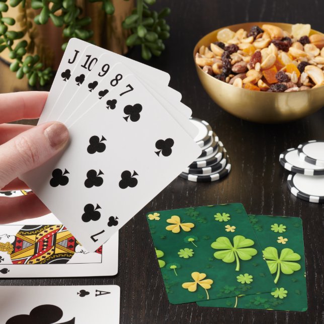 Lucky Clover Classic Playing Cards Casinokort (På plats)