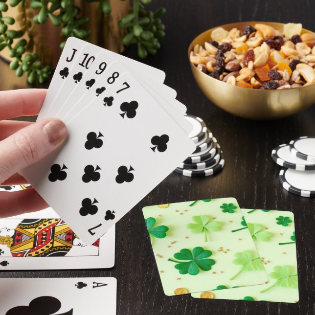 Lucky Clover Classic Playing Cards Casinokort (På plats)