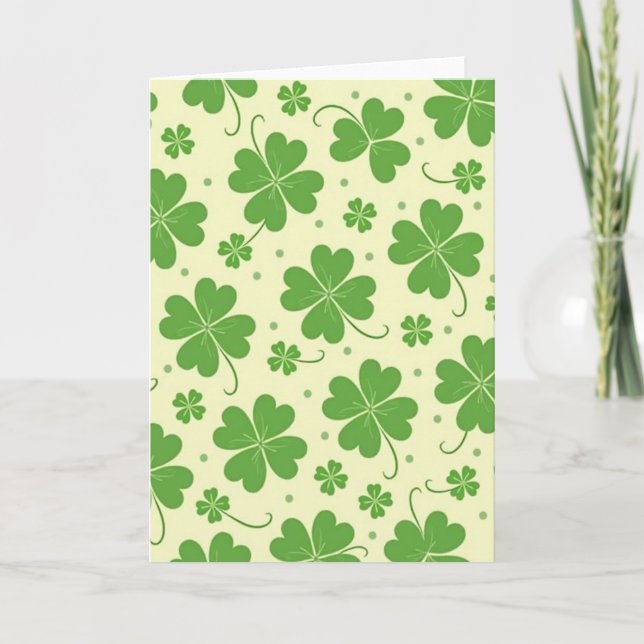 Lucky Clover-kort till partner Kort (Framsida)