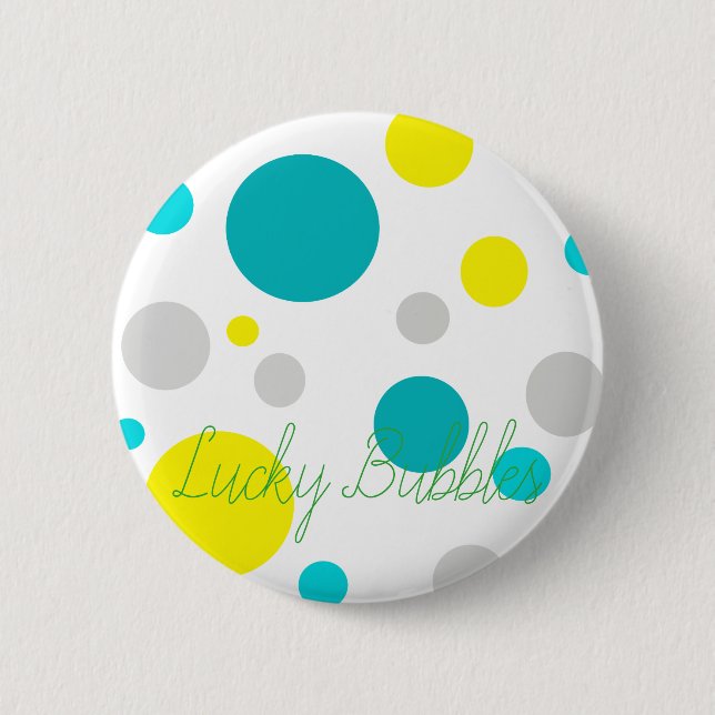 Lucky Colorful Bubbles Knapp (Framsida)