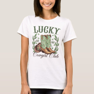 Lucky Cowgirl Klubb Shirt T Shirt
