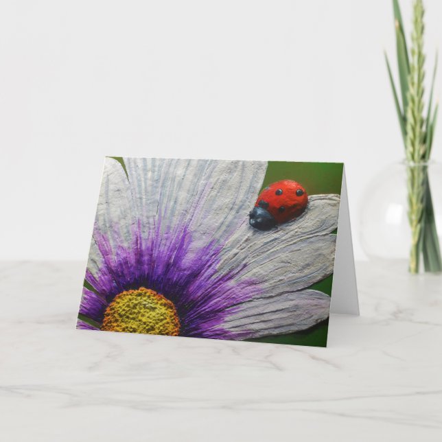 Lucky Dam Greeting Card av Artist Alison Galvan Kort (Framsida)