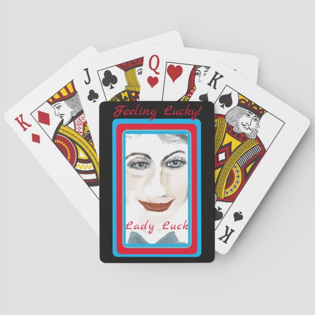 Lucky Dam Tur Roligt och slaktkort Casinokort (Baksidan)