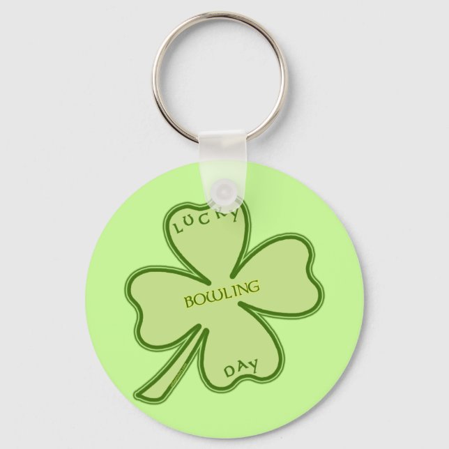 Lucky Day Bowling Nyckelring (Framsida)