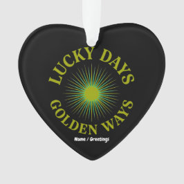 Lucky Days & Golden Ways Retro Sunburst Heritage 