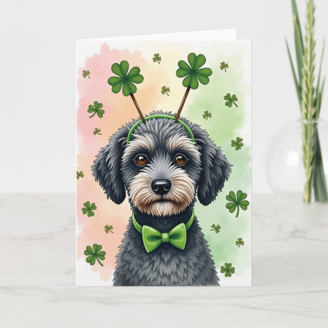 Lucky Dog Celebration Card Kort (Framsida)