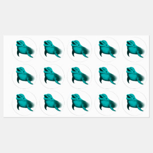 Lucky Dolphin Klistermärke