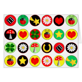 LUCKY DOTS CARD HÄLSNINGSKORT