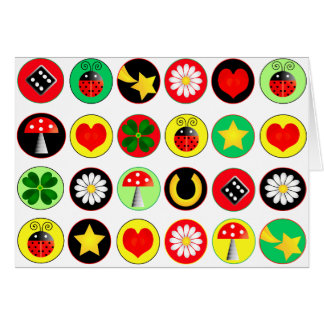 LUCKY DOTS CARD HÄLSNINGSKORT