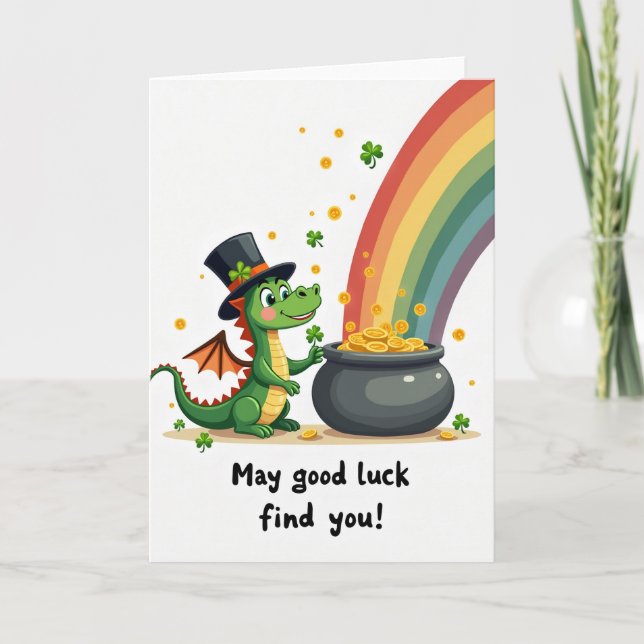 Lucky Dragon Tur-Kort Kort (Framsida)