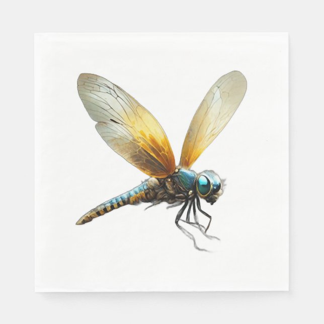 Lucky Dragonfly Pappersservett (Framsidan)