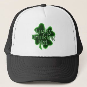 Lucky Drinking Hat - St. Patrick's Day Truckerkeps