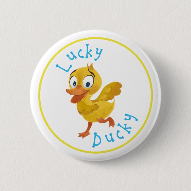 Lucky Ducky Button Knapp (Framsida)