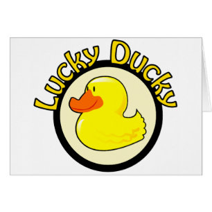 Lucky Ducky Hälsningskort